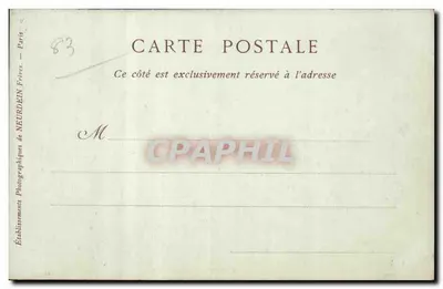 Hyères-les-Palmiers — Bulwar Palmiers — Zbiory N.D. Fot. — Rewers