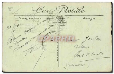 Toulon — Plaza de la Libertad — LL. — Editor LL, n°71 — Reverso