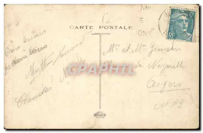 Saillé (L.-I.) — Panorama e os Marais Salants — Edição Lemeute, Tabars — Verso