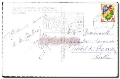 O Porto de La Baule — vista panorâmica — Jansoft, n° 1950-4 — Verso