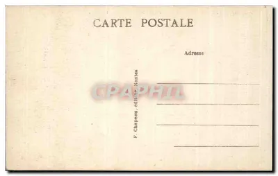 Batz (Loire-Inf.) — Podstawa plaży Świętego Michała — F. Chapeau, wydawca Nantes — Rewers
