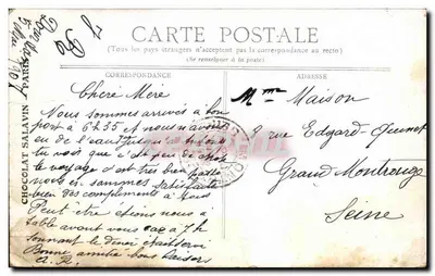 NANTES — A Catedral — C.P.A.P.H.I.L. — Verso