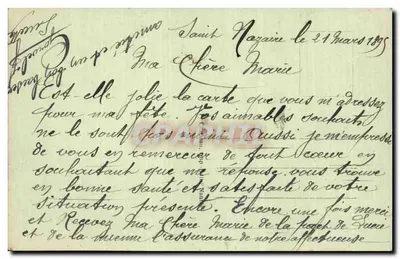 Saint-Nazaire (Loire-Inf.) — Boulevard de l'Océan em direção ao Jardim Público — Carta postal n°98 — Verso