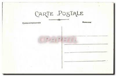 Batz (Loire-Inf.) — Na Costa — Interior da Gruta dos Korrigans — Coleção F. Chapeau, Nantes — n° 122 — Verso