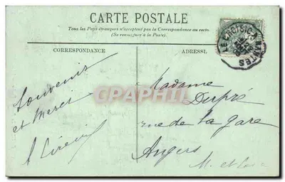 Batz — O Pont do Diabo — LL. n°45 — Verso
