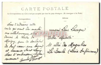 Guérande - La Porte Saillée — Colección Morel, Saint-Nazaire, n°205 — Reverso