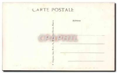Guérande (Loire-Inf.) — Colegiata de San Aubin — Portal y Catedra Exterior — 28. 5-8e mille — Reverso
