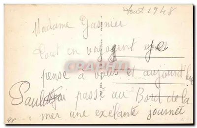 Le Pouliguen — El puente que conecta La Baule y Le Pouliguen — n°52 — Reverso