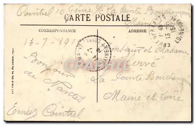 NANTES — Vista panorâmica — LL. — N° 109 — Verso