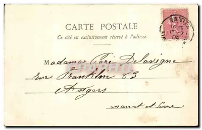 NANTES - Quais de la Fosse - Loara i jej flotylla mucholotów — G. I. D. de Nantes — Rewers