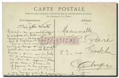 NANTES — La Plaza Graslin, el Teatro y el Hotel de Francia — Colecciones ND Phot — Reverso
