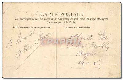 Le Pouliguen (L.-Inf.) — Rocce della punta di Penchâteau — Collezione Pillorget-St-Nazaire, n°333 — Verso