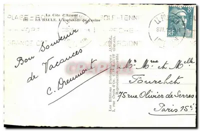La Baule — De Esplanade van het Casino — Janssot — Achterkant