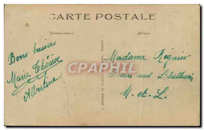 NANTES - Abside della Basilica di San Nicola — editore Artaud e Nozais, n° 217 — Verso