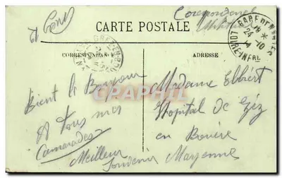 NANTES — Widok panoramiczny — LL, n°203 — Rewers