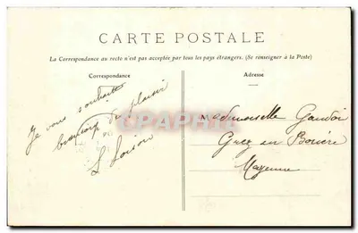 Monumento dei Bambini della Loire-Inférieure morti per la Patria — Noyal-sur-Loire — editore Bazan — Verso