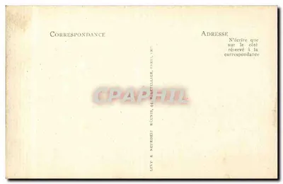 Saint-Nazaire — Der Strand und das Amerikanische Denkmal — Verlag L. Levav & Neprudier, n°135 — Rückseite