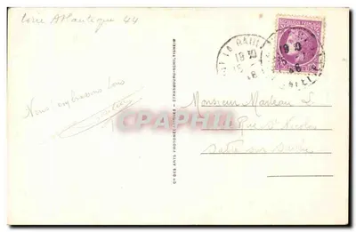 La Baule — Widok z Majestica — C° des Arts Photomecaniques - Strasbourg-Schiltigheim n°179 — Rewers