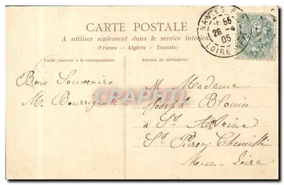 NANTES - Jardim das Plantas - Lago dos Cisnes — Editor: Hellinville (N° 295) — Verso