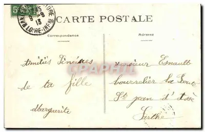 NANTES - Il Giardino delle Piante — Cervi con Maniche di Algeria — Prototipo Vasseiller — Verso