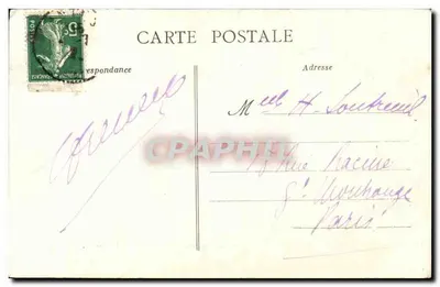 NANTES - O Grand-Théâtre, praça Graslin — Artaud & Nozais, Nantes, n° 635 — Verso