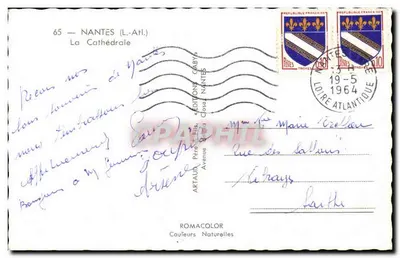 Nantes — La Cattedrale — Edizioni Gaby — Verso