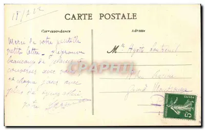 NANTES la-BELLE - Einer der ersten Häfen Frankreichs — Artaud-N. Zais, Nantes, n°407 — Rückseite
