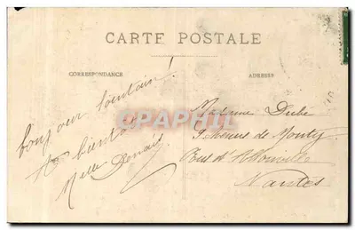 Préfailles (L.-Inf.) - A Fonte — editor não visível, número de série ilegível — Verso