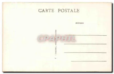 La Baule-sur-Mer (Loire-Inf.) — Esplanade e Jardins do Casino — P. Chapeau, editor Nantes, n° 24 — Verso