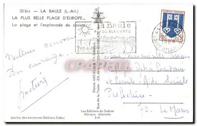 ला बॉउल - प्लेज आर ले एस्पलानेड डू कैसिनो - ले एडिटर्स गबी — पीछे