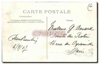 NANTES — I Moli e la Città, presi dal Transbordatore — Edizione F. Chapeau, Nantes, n°51 — Verso