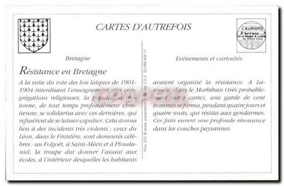 REPRODUÇÃO A resistência na Bretanha contra os decretos de expulsão das irmãs A facção Chouan — Verso