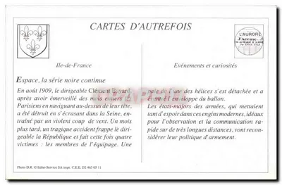 REPRODUÇÃO Catástrofe do dirigível República em 25 de setembro de 1909 Velório das vítimas — Verso