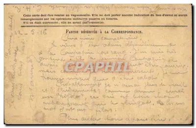 Correspondance des Armées de la République — Carte en franchise — Montagne Loire Inférieure — Rückseite