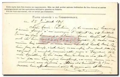 Correspondência das Forças da República — Carta em franquia — editor Stern Gravure — Verso