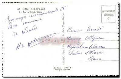 A Porta Santa-Pérgula — Nantes — Edições Gaby — Verso