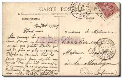 Młoda kobieta przy brzegu morza — Kolekcja G. L. D. z Nantes — N° 296 — Rewers