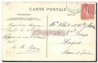 NANTES — Die Königliche Place — C. L. C. — Nantes Ausstellung 1904 — Rückseite