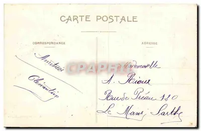 NANTES — Vista del porto — Editore: Nozais, Nantes, n° 409 — Verso