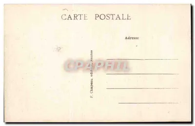 Le Pouliguen (Loire-Inf.) — Der Hafen und der Kai — F. Chapeau, Verlag Nantes — Rückseite