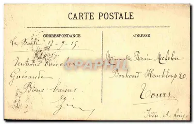La Baule — Ogólny widok plaży — LL. — Rewers