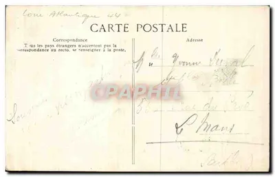 Clisson (Loire-Inférieure) — Wnętrze zamku – Les Herses — Wydawca C.P.D. — Rewers