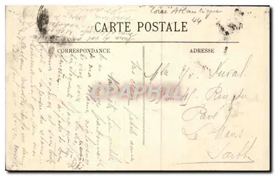 NANTES — Les Quais — Le Pont Transbordeur — N.G. 59 — Verso