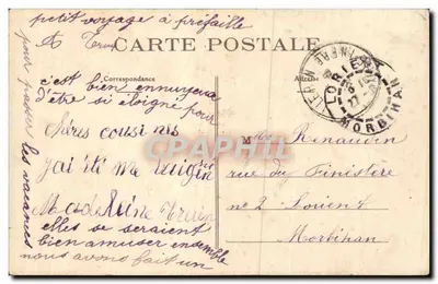 Préfailles (L.-Inf.) — La Roche Creuse — Fototypia Vassellier, Nantes — Rewers