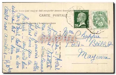 Le Pouliguen (Loire-Inf.) — A Velha Cruz de Penchâteau — editor não identificado, n° 31 — Verso