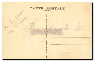 Le Pouliguen — A Praia — G. Arlaud, editor, Avenue de la Clos - Pantes — Verso
