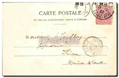 NANTES - Entrata del Castello (XIIIe-XVe secoli) — Editore: Ch. Parain — Verso