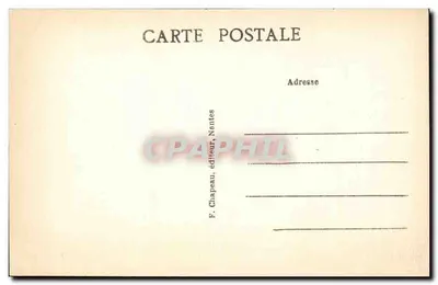 NANTES — Panorama em direção às Igrejas, tirado do Transbordeur — F. Chapeau, Nantes, n° 86 — Verso
