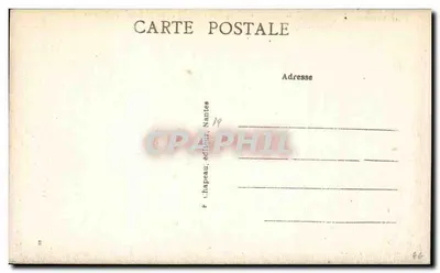 Saint-Michel-Chef-Chef (Loire-Inf) — Widok plaży i punktu Falaise — Rewers