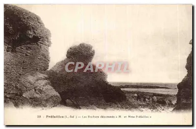 Préfailles (L.-Inf.) — Os Rochos denominados « M » e « Sra. Préfailles »